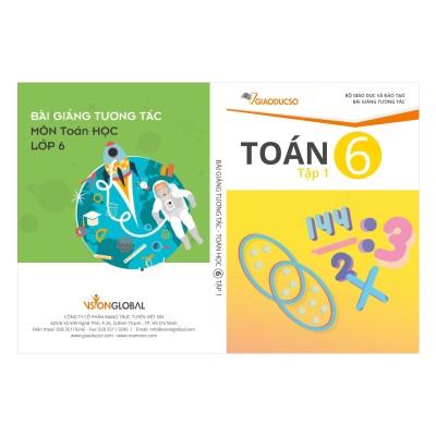 Bài giảng tương tác Toán Lớp 6 Bài giảng tương tác Toán Lớp 6